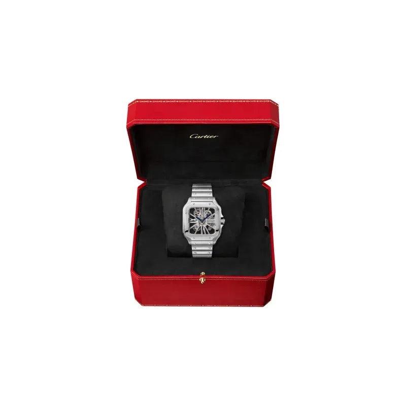 Cartier Santos de Cartier Skeleton WHSA0007