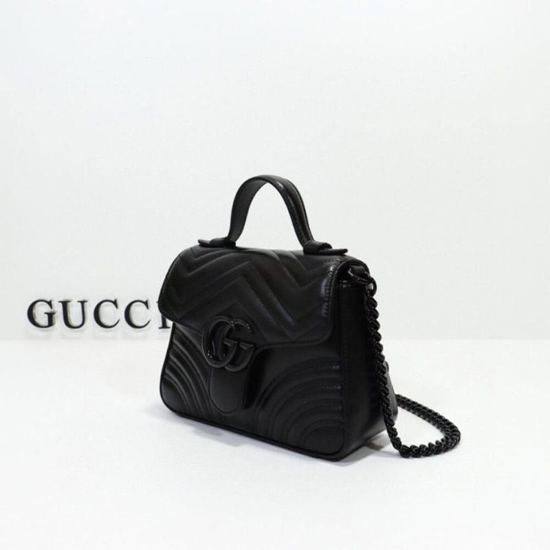 GG MARMONT MINI TOP HANDLE BAG