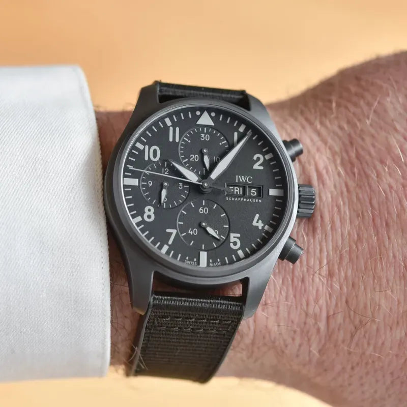 IWC pilot series IW388106 watch