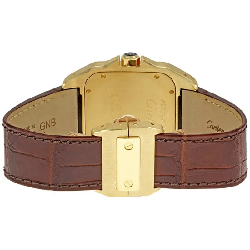 CARTIER santos 18kt Yellow Gold Men's WatchItem -W20071Y1
