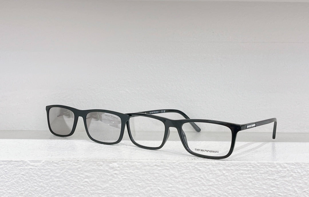 Emporio Armani Blue Clip-On Sunglasses & Optical Frames