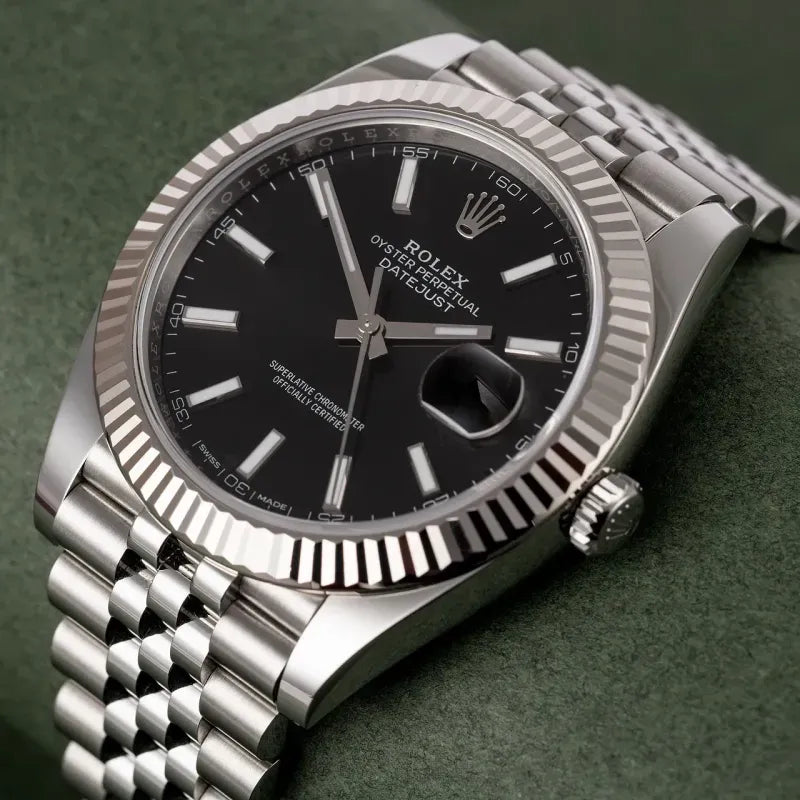 Rolex Datejust 41 Blue m126334-0017 Jubilee 18k White Gold