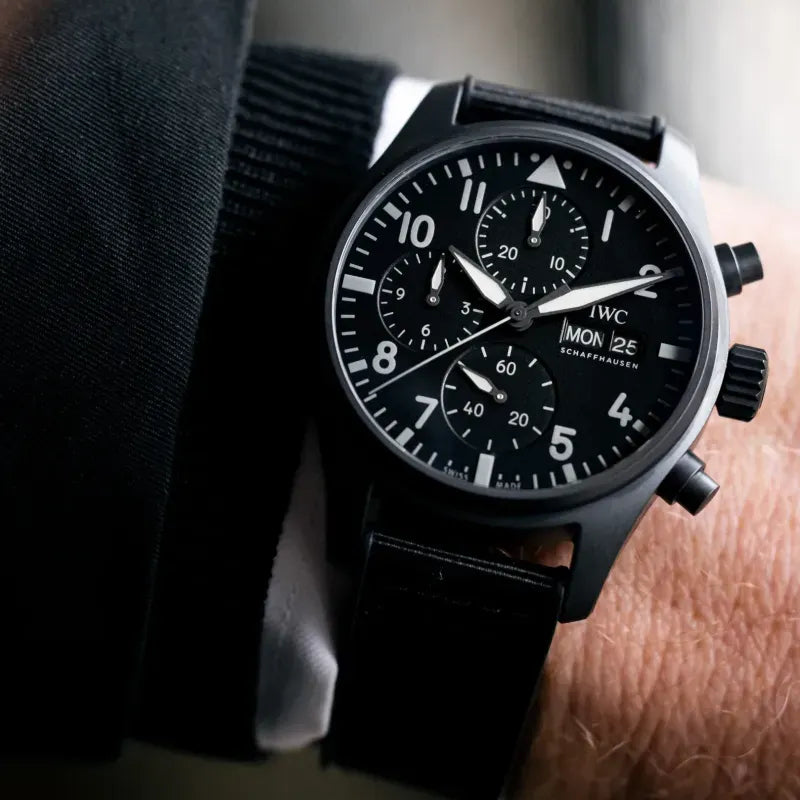 IWC pilot series IW388106 watch