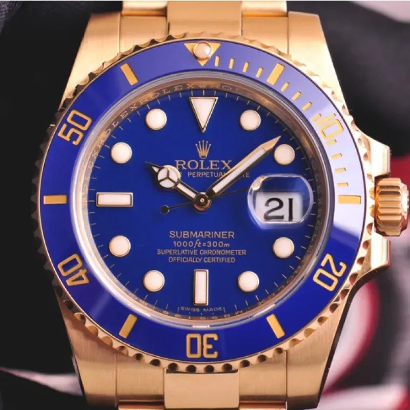 Rolex Submariner m116618lb-0003 Blue dial watch