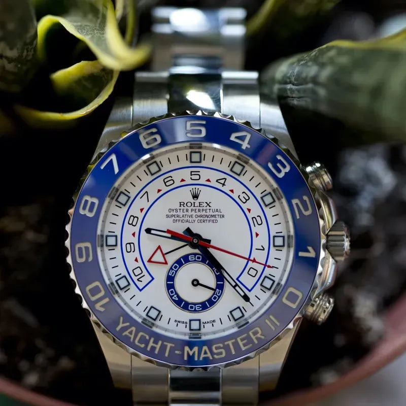 Rolex YACHT-MASTER II--(stainless steel strap) m116680-0002