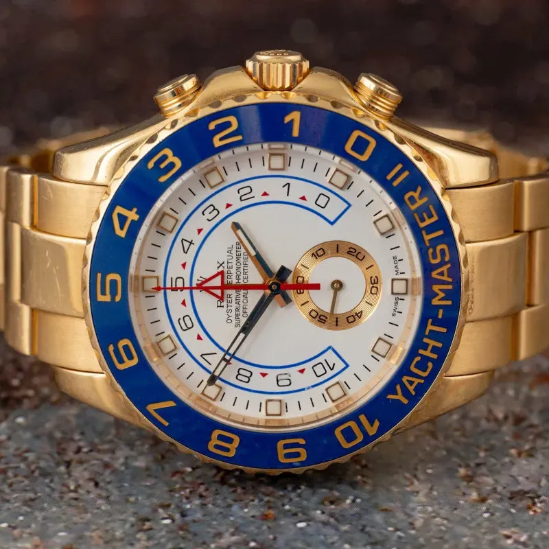 Rolex YACHT-MASTER II-（Gold Strap）m116688-0002