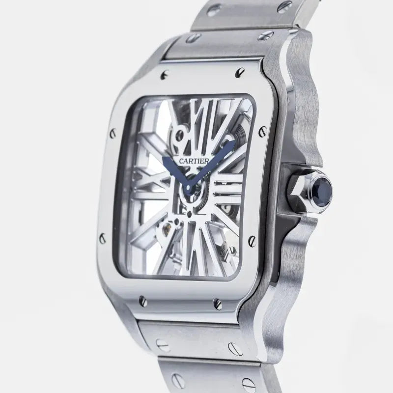 Cartier Santos de Cartier Skeleton WHSA0007