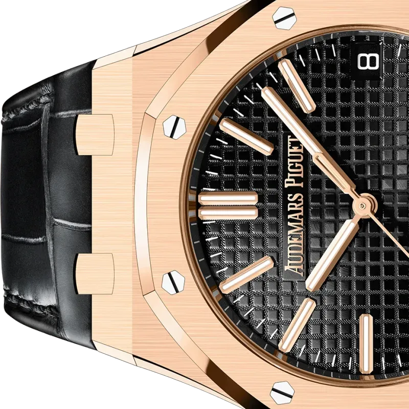 ROYAL OAK This 18-carat pink gold Royal Oak Selfwinding in 4