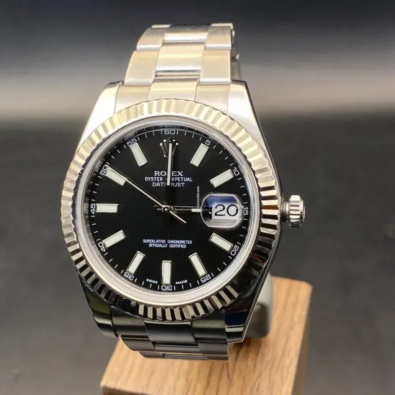 Rolex Datejust 41 Blue m126334-0017 Jubilee 18k White Gold