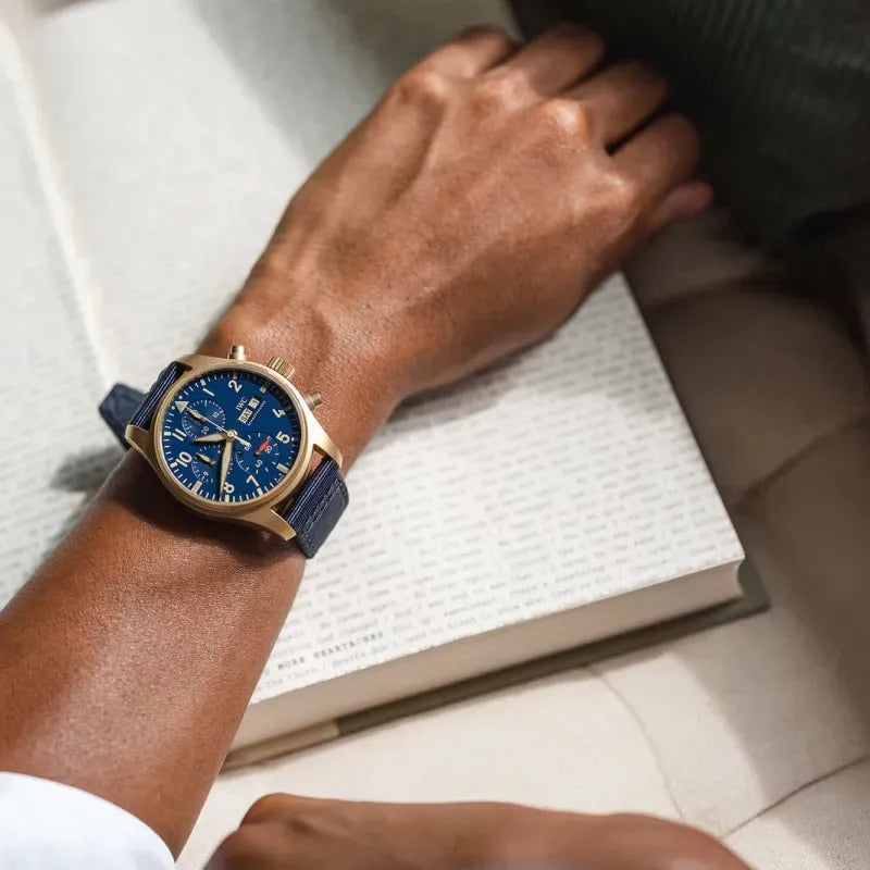 IWC pilot series IW388109 watch