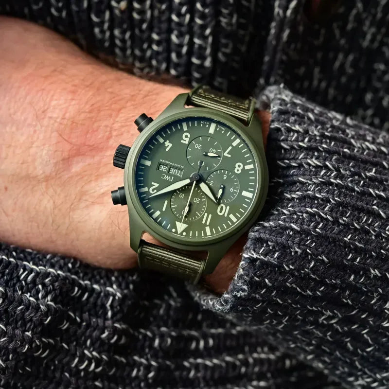 IW389106 PILOT’S WATCH (CHRONOGRAPH TOP EDITION “WOODLAND”)