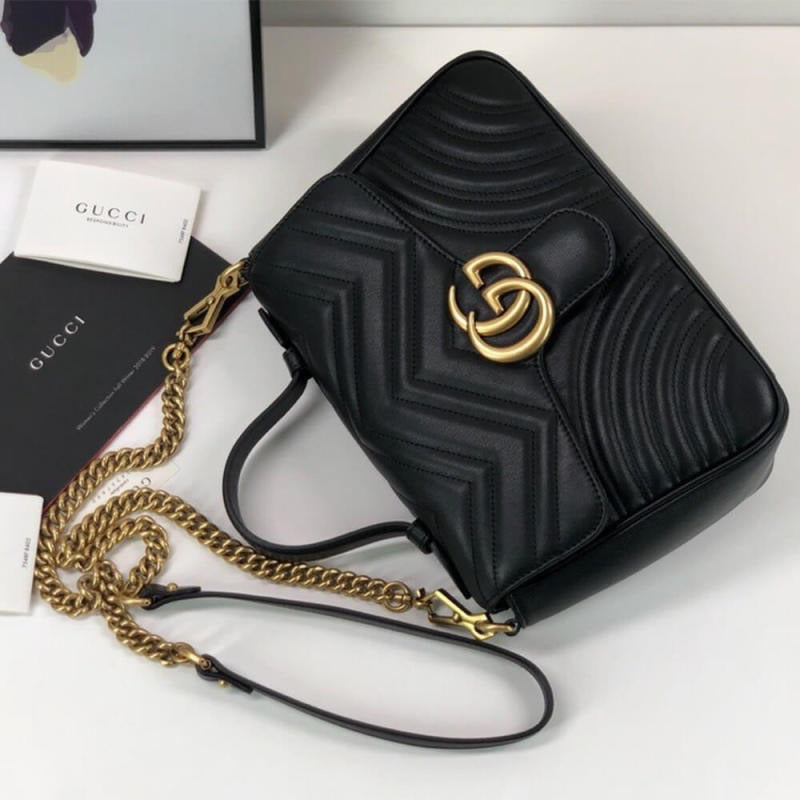 GG Marmont small top handle bag