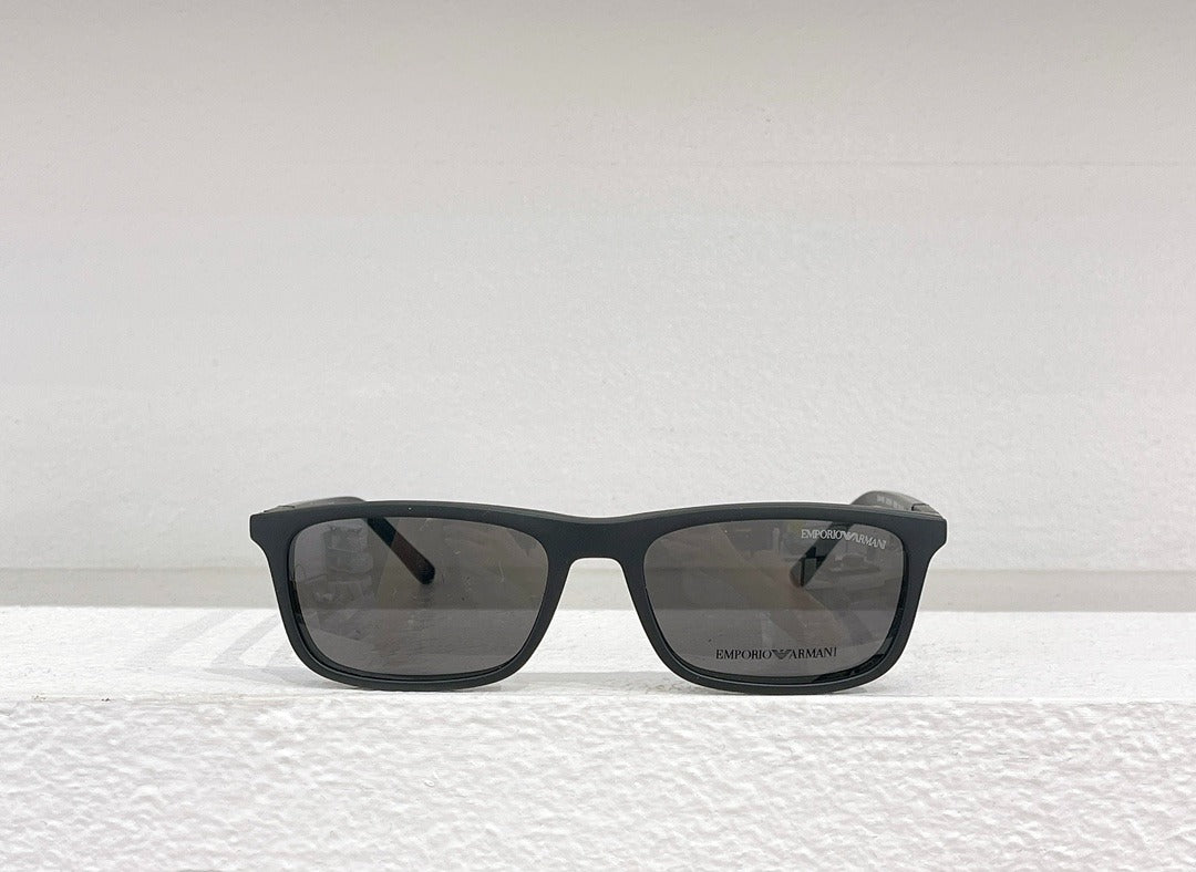 Emporio Armani Blue Clip-On Sunglasses & Optical Frames