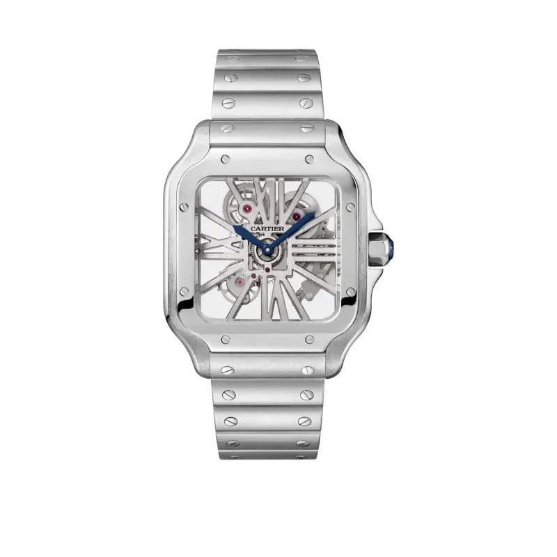 Cartier Santos de Cartier Skeleton WHSA0007