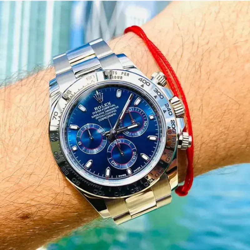 Rolex Daytona Blue White Gold m116509-0071 40mm