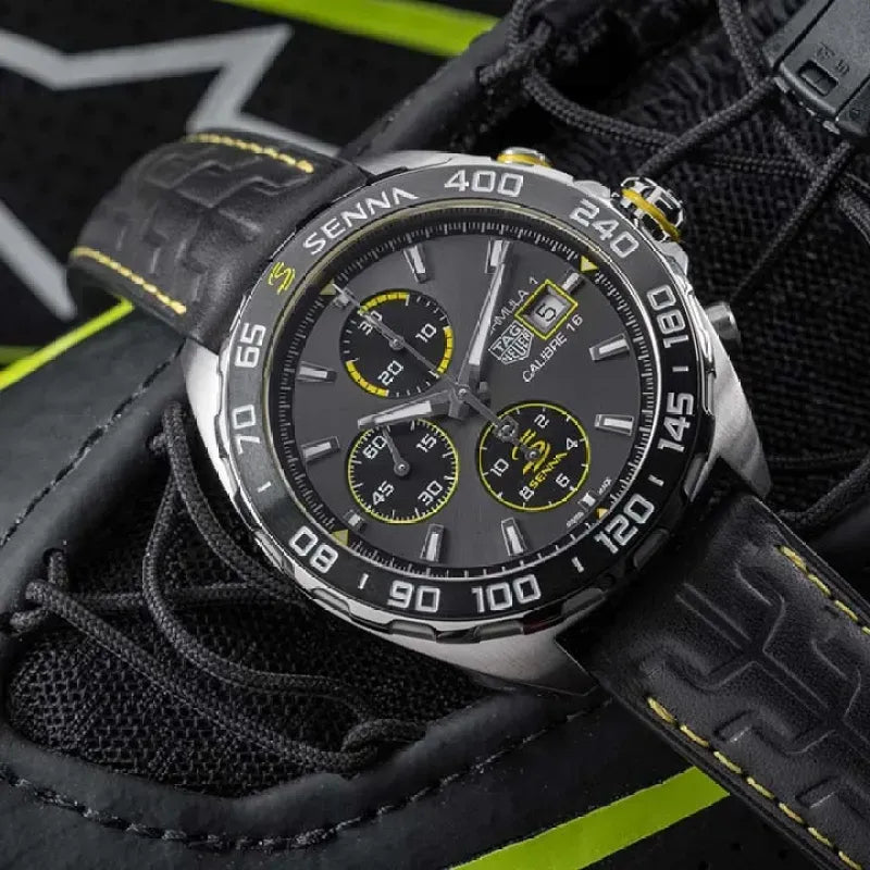 TAG HEUER FORMULA 1 X SENNA Automatic Chronograph - Diameter 44 mm