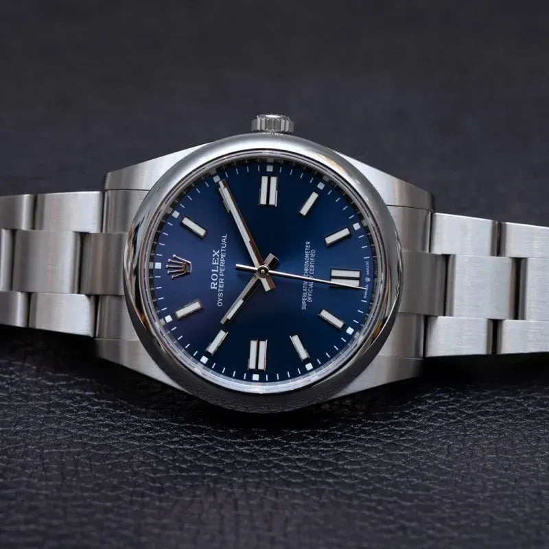 OYSTER PERPETUAL 124300 Series（Blue table）