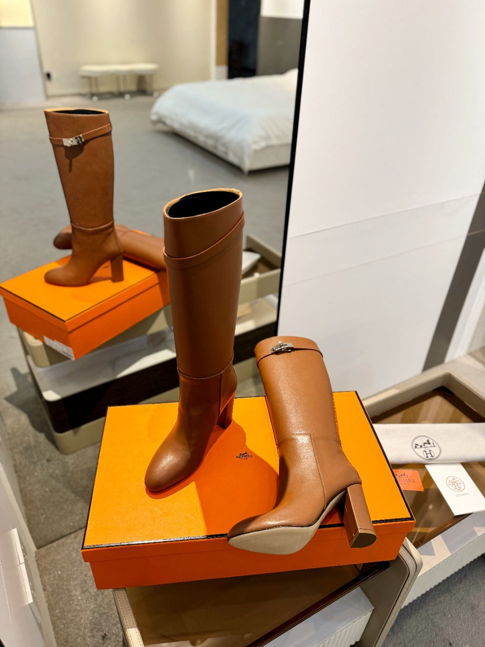 HM Story 85 Boot Brown Cowhide 961669