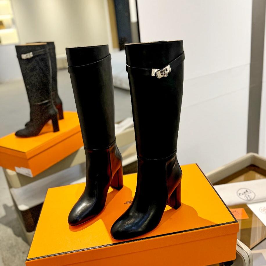 HM Story 85 Boot Black Cowhide 961673