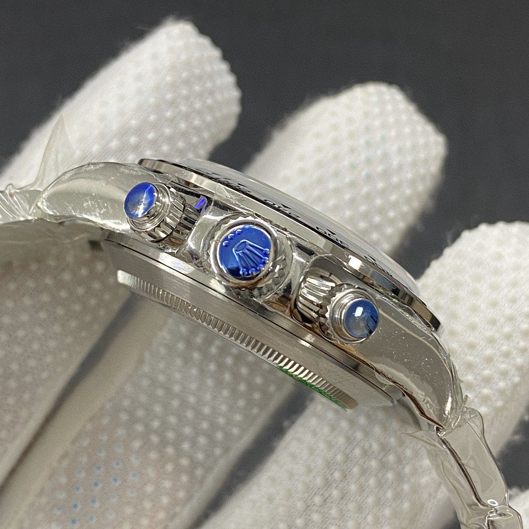 DAYTONA STAINLESS STEEL CUSTOM MOP DIAL DIAMOND NUMERALS